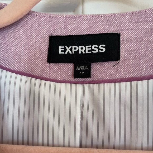 Express pink blazer - Picture 3 of 3